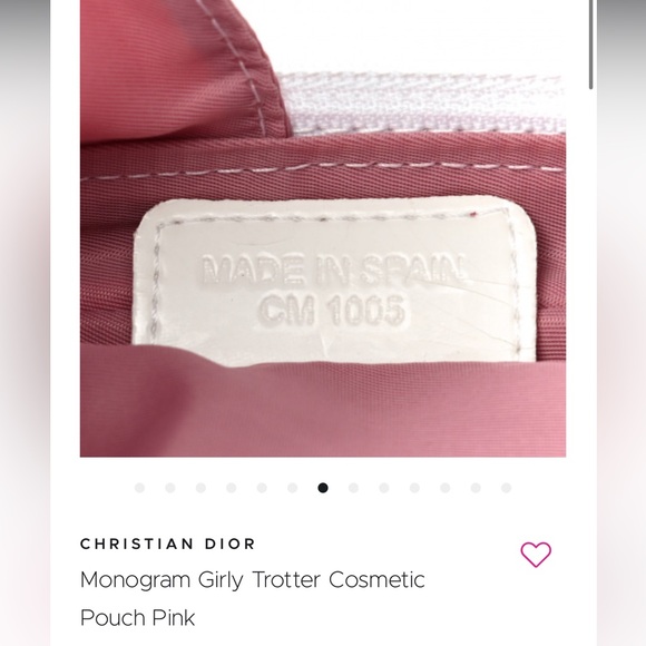 Dior Vintage Trotter Pouch - Picture 5 of 8